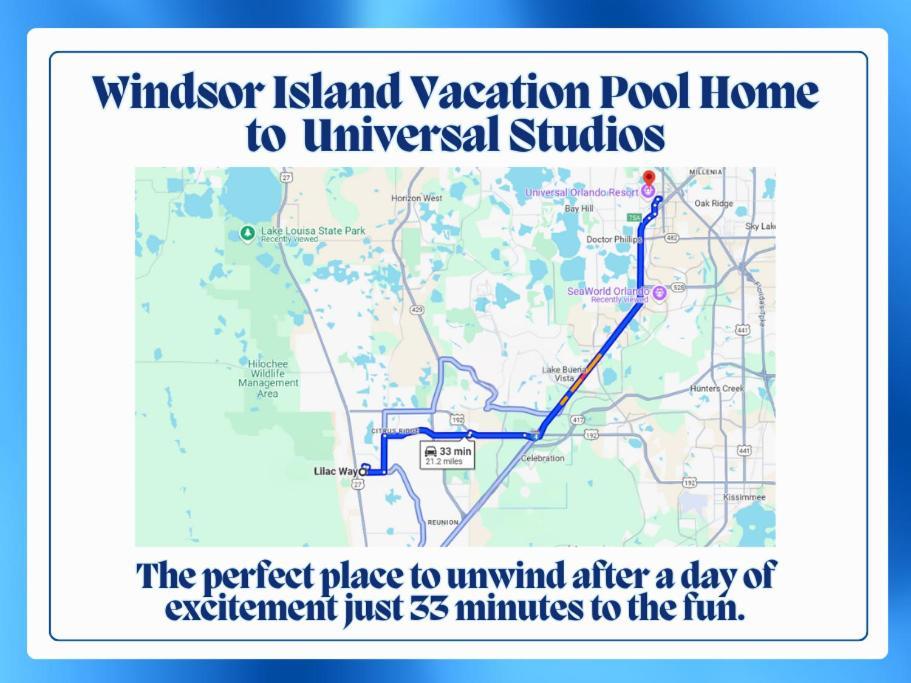 Windsor Island Vacation Pool Home Davenport Exterior foto
