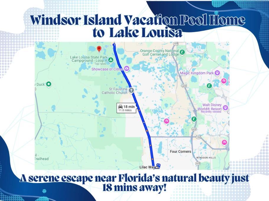 Windsor Island Vacation Pool Home Davenport Exterior foto